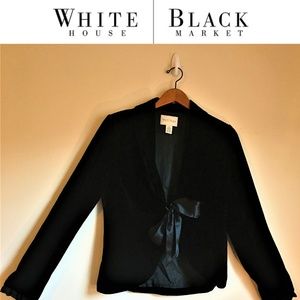 WHITE HOUSE BLACK MARKET Velvet Blazer